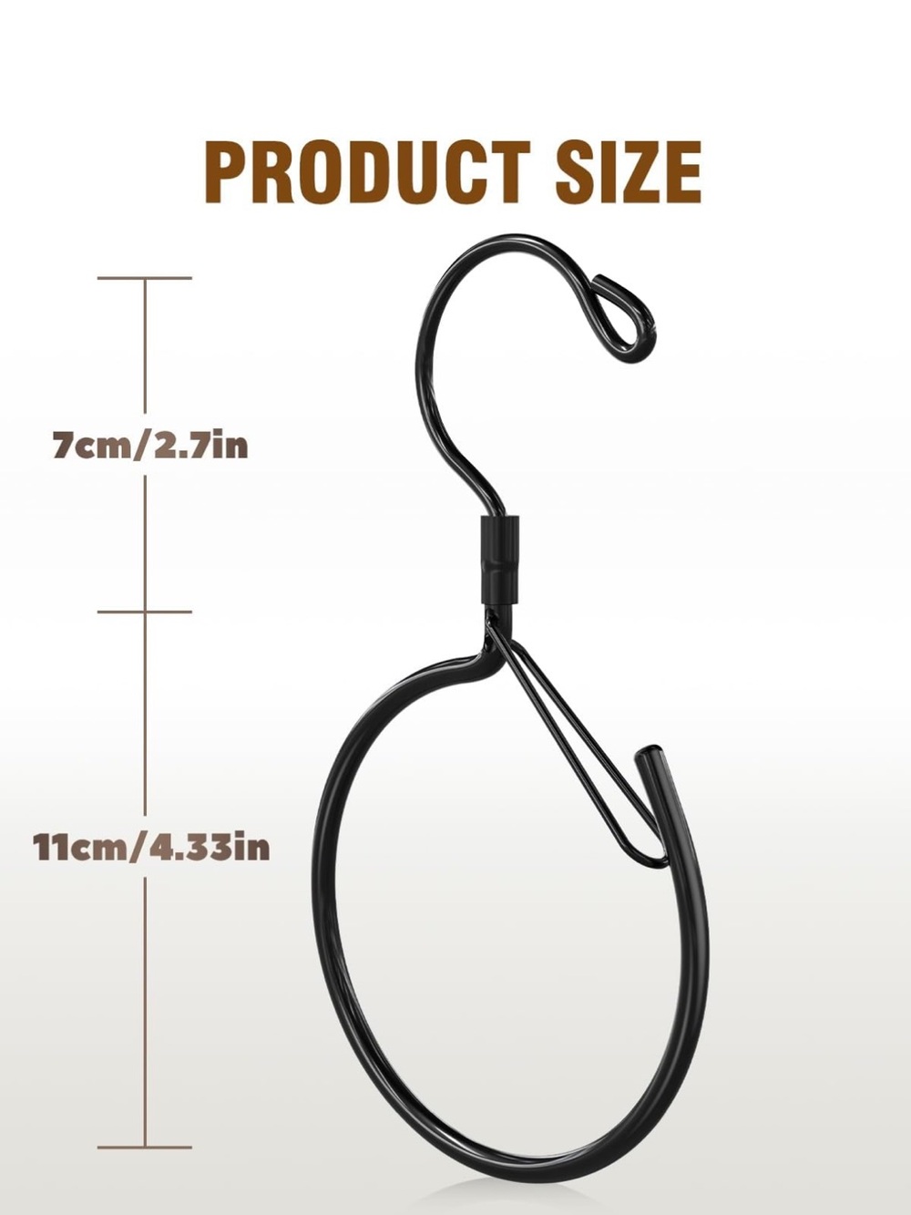 Loop Hanger for Scarves, Belts & Accessories - Picture 3 of 5